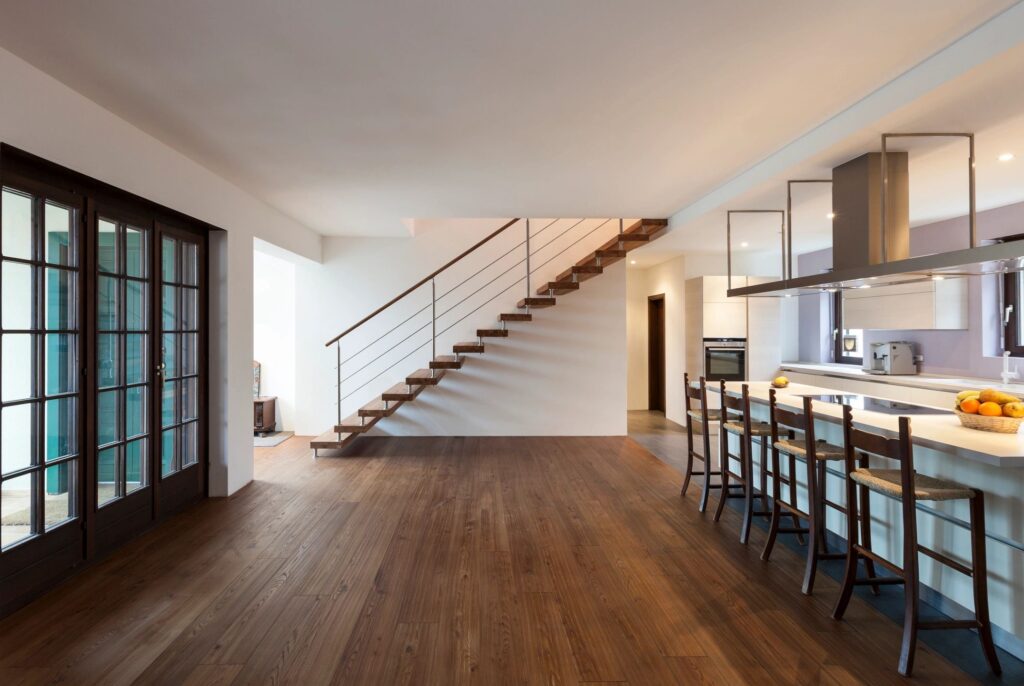 Townhouse in Arizona with two levels and a basement.